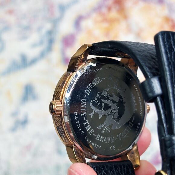 Diesel Mini Daddy Rose Gold Watch - Picture 4 of 9